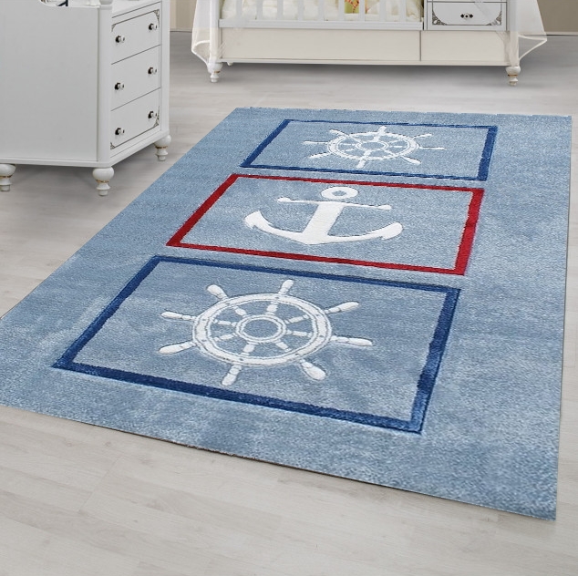 Dětský koberec Livone Námořnický kormidlo