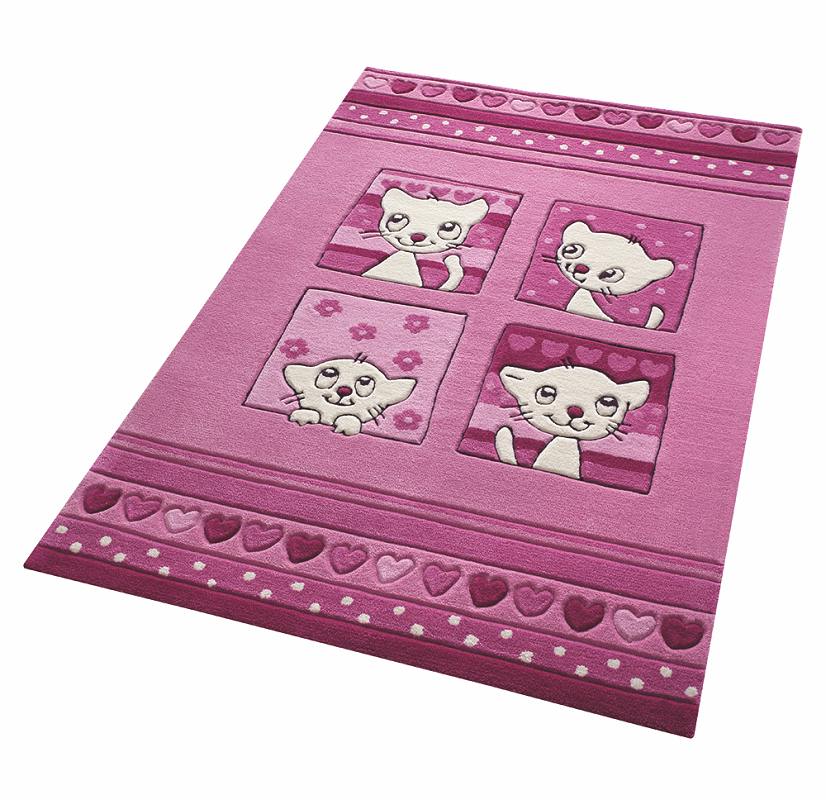 Dětský koberec Kočička Kitty Kat růžová