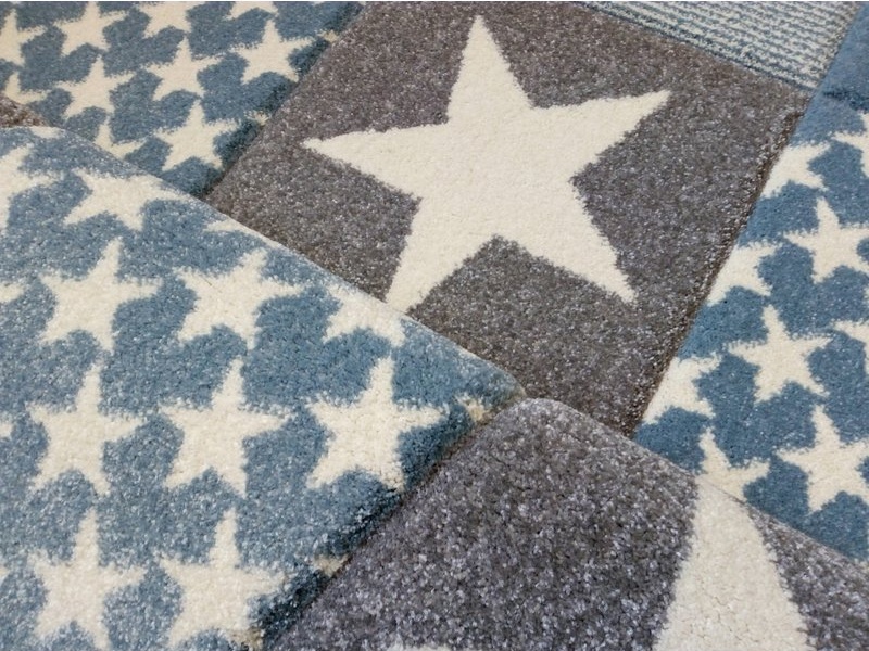 Dětský koberec Starwalk modrá