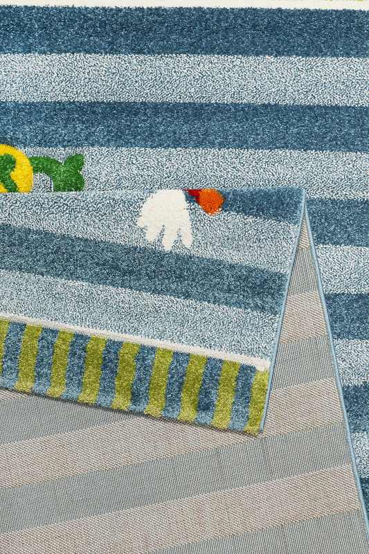 Dětský koberec Sigikid Žabička s modrým proužkem