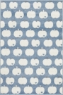 Dětský koberec Livone Graziela Design jablíčka modrá