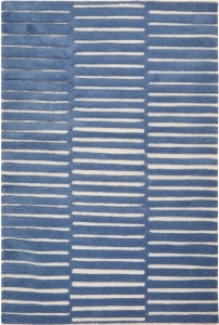 Dětský vlněný koberec Photo modrá